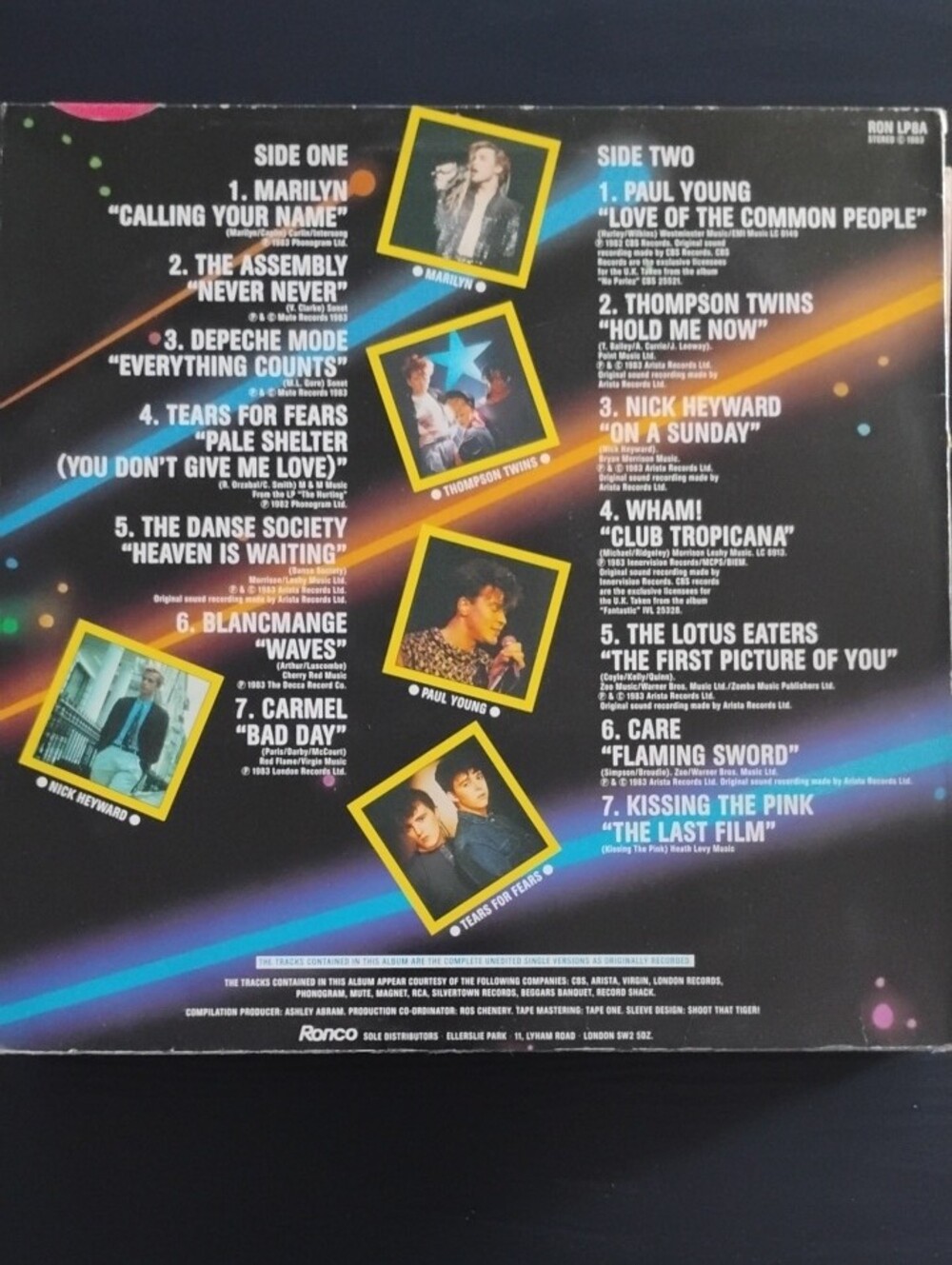 1984 Chart Trek '84 Compilation 20 Enterprising Tracks!